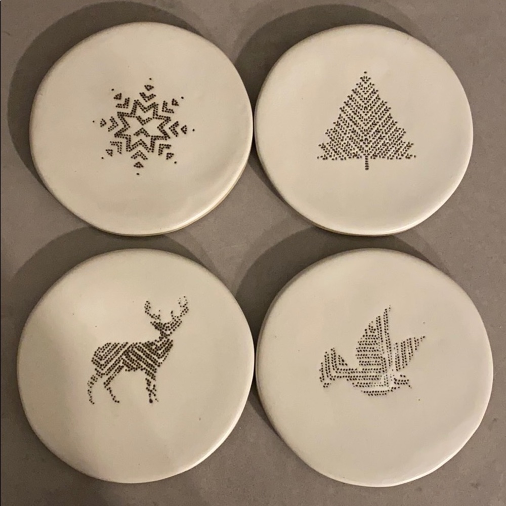 Set of 4 Magnolia Coasters